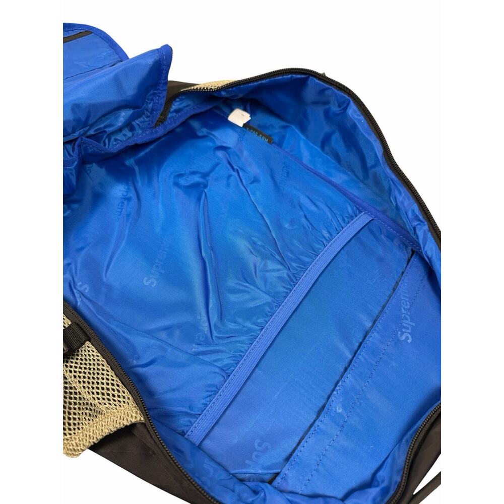 Supreme FW23 3D Logo Backpack Blue Box Logo Authentic NEW - Picture 5 of 7